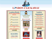 Tablet Screenshot of london-hotels4u.com